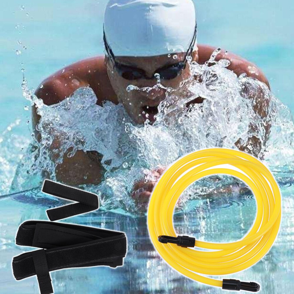 1 Set Practical Swimming Resistance Belt Set Resistance Trainer Portable Sports Supplies Durable Sports Accessories Tools for