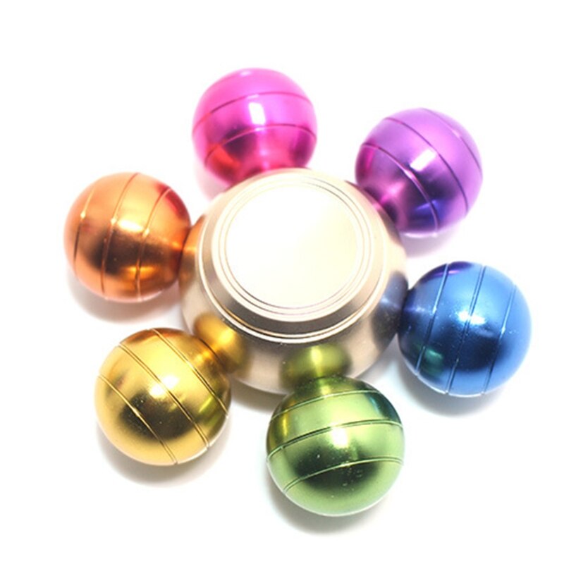 Colorful Detachable Finger Fidget Spinner Spinning Stress Relief Toy Adults Kids