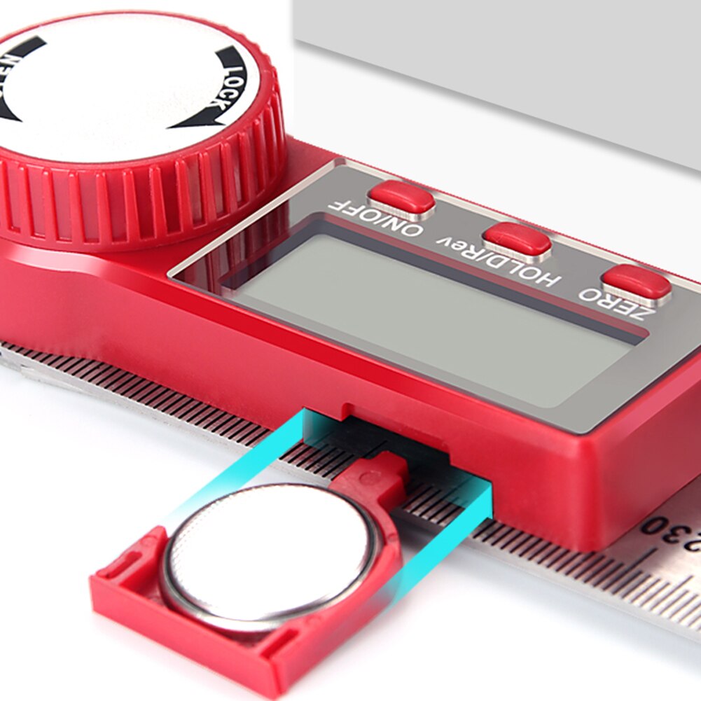 Digital Angle Meter Ruler Inclinometer Electron Goniometer Protractor Angle Finder Scale Angle Finder Measuring Tool