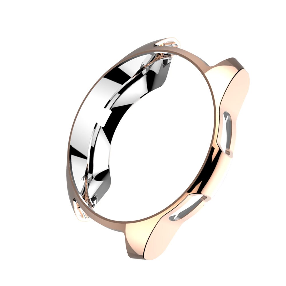 Protective case for Samsung Gear S3 frontier Smart watch band Samsung Galaxy watch 46mm 42mm soft TPU All-Around cover shell: rose gold / galaxy watch 42mm