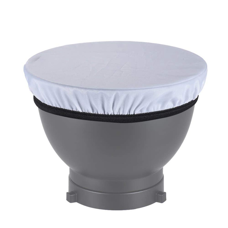 Hidear fotografía luz blanco suave difusor tela para 7 "180mm estándar estudio estroboscópico Reflector