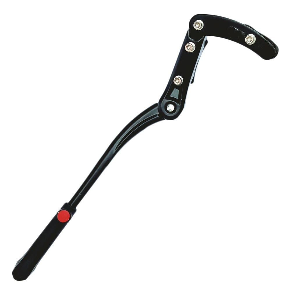 Justerbar cykelfodstøtte støtteben mountainbike mtb aluminium sidebag støttefod tilbehør fodstøtte cykeldele