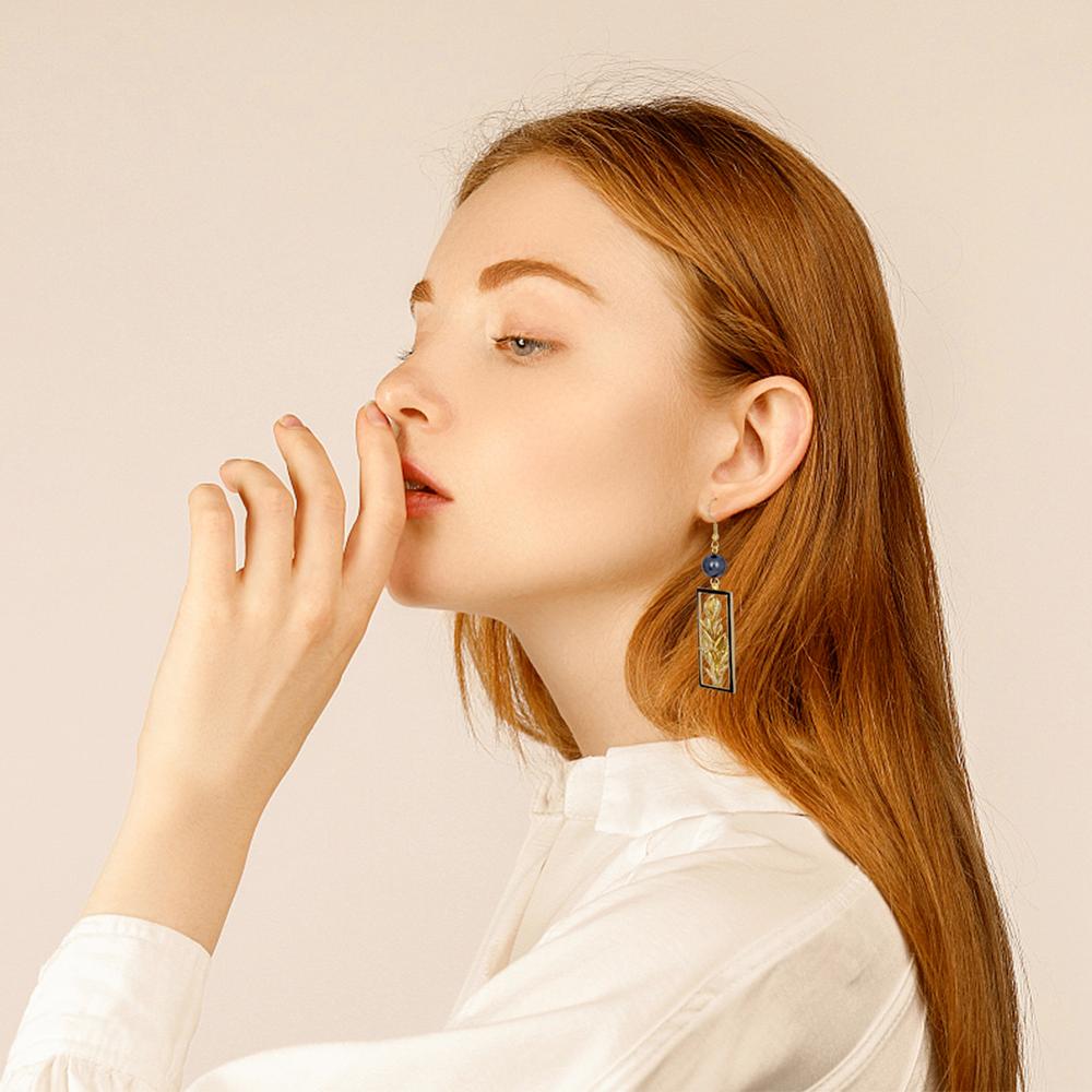 Hawaiian Gold Jewelry Pearl Set Trendy Plant Earrings Polynesian Rings Chian Necklaces Sets for Women Party