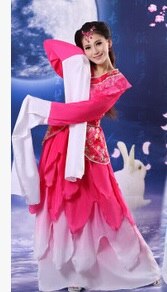 Chinesische Klassische tanz kleidung rot blau Hanfu alten kostüm fee set langarm kostüme Prinzessin Dynastie China Hanfu Kleid: Rot / S