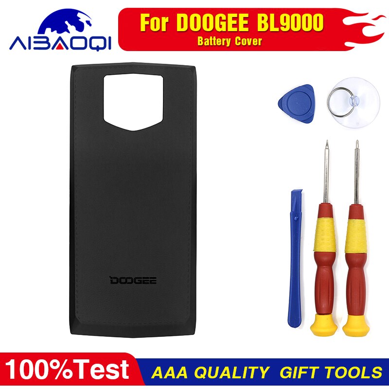 Original Touch Screen LCD Display For Doogee BL9000 Digitizer Assembly With Frame Replacement Parts+Disassemble Tool: Battery Cover