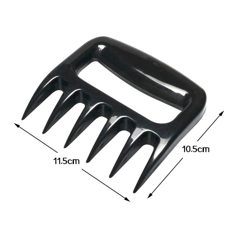 4 Pcs Turkije Vork, Vlees Klauwen, Duurzame Roestvrijstalen Gevogelte Kip Vork, ultra-Scherpe Oven Vork Handvat Vlees Barbecue