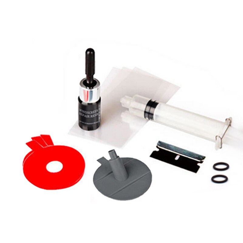 Gør det selv forrude reparationssæt quick fix bilrude glas ridse revne restaurering reparationsværktøj auto rude skærm polering bil styling: Stil 3