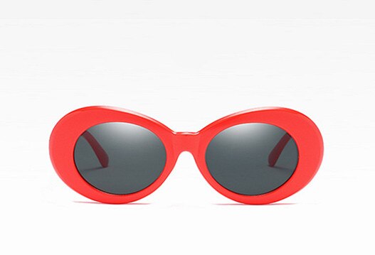 Clout Goggles Retro Sunglasses Women Red Pink Vintage Round Sexy Sun Glasses Kurt Cobain UV400 Eyeglasses Goggles