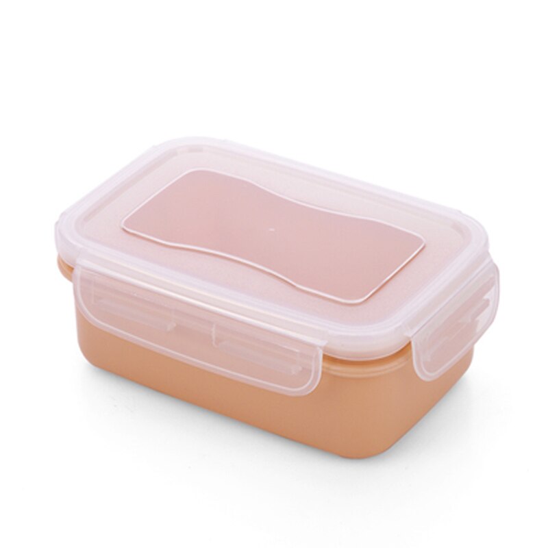Keuken Verzegeld Koelkast Voedsel Prep Doos Verse Houden Kruiden Opslag Lunch Container Bento Lunch Box Container Plastic Doos: Pink-2
