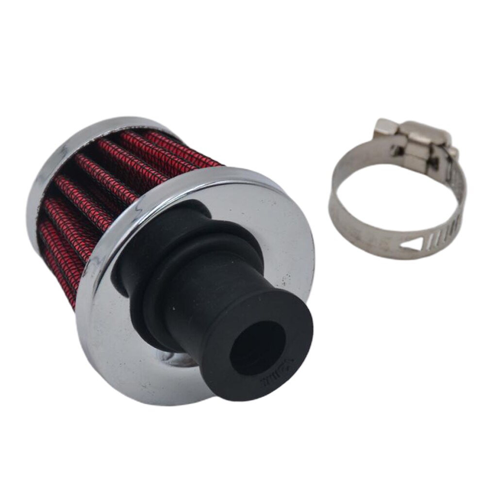 12mm Breather Filter Cold Air Intake Filter Car Engine Oil/Air/Induction Car