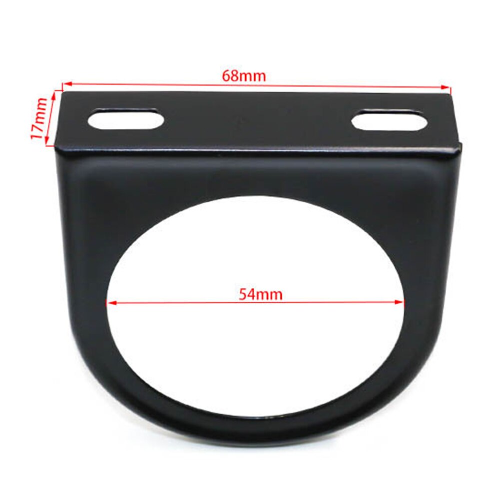 Gauge Dashboard Meter Bracket Iron Accessories Single Hole Universal Motor Mount Car Truck Easy Install Cover Protecter Holder