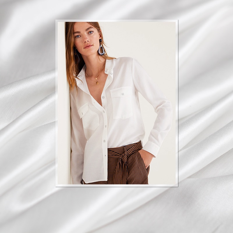 Pearlsilk 12momme 140cm width white colour Silk Cotton Satin garment matrials Summer Lining DIY clothes fabrics