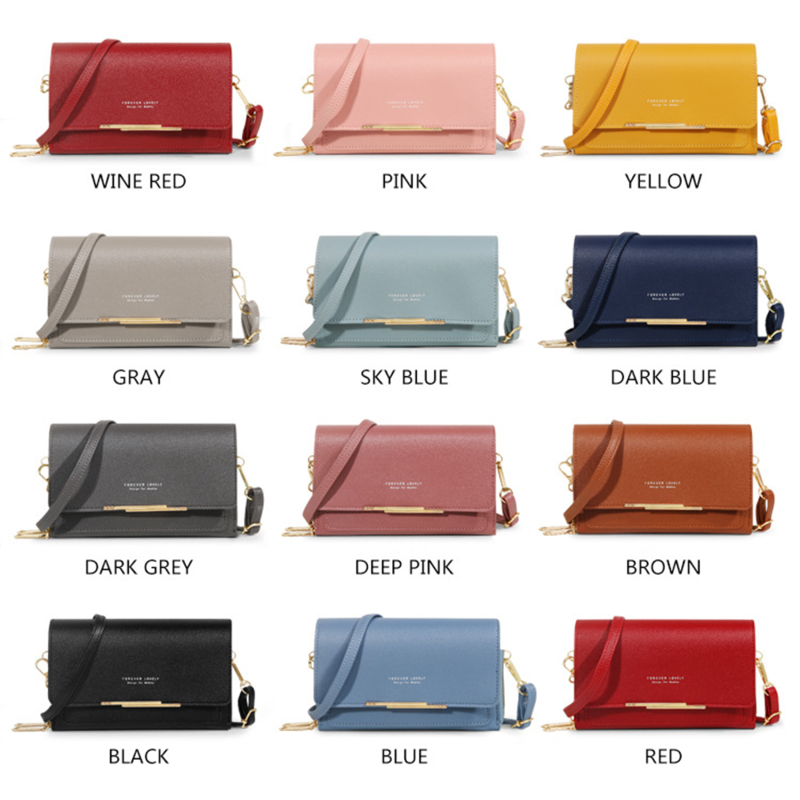 Women's Wallet Korean Handbag Multi Card Large Capacity Casual Shoulder Bag Mobile Phone Packet Style