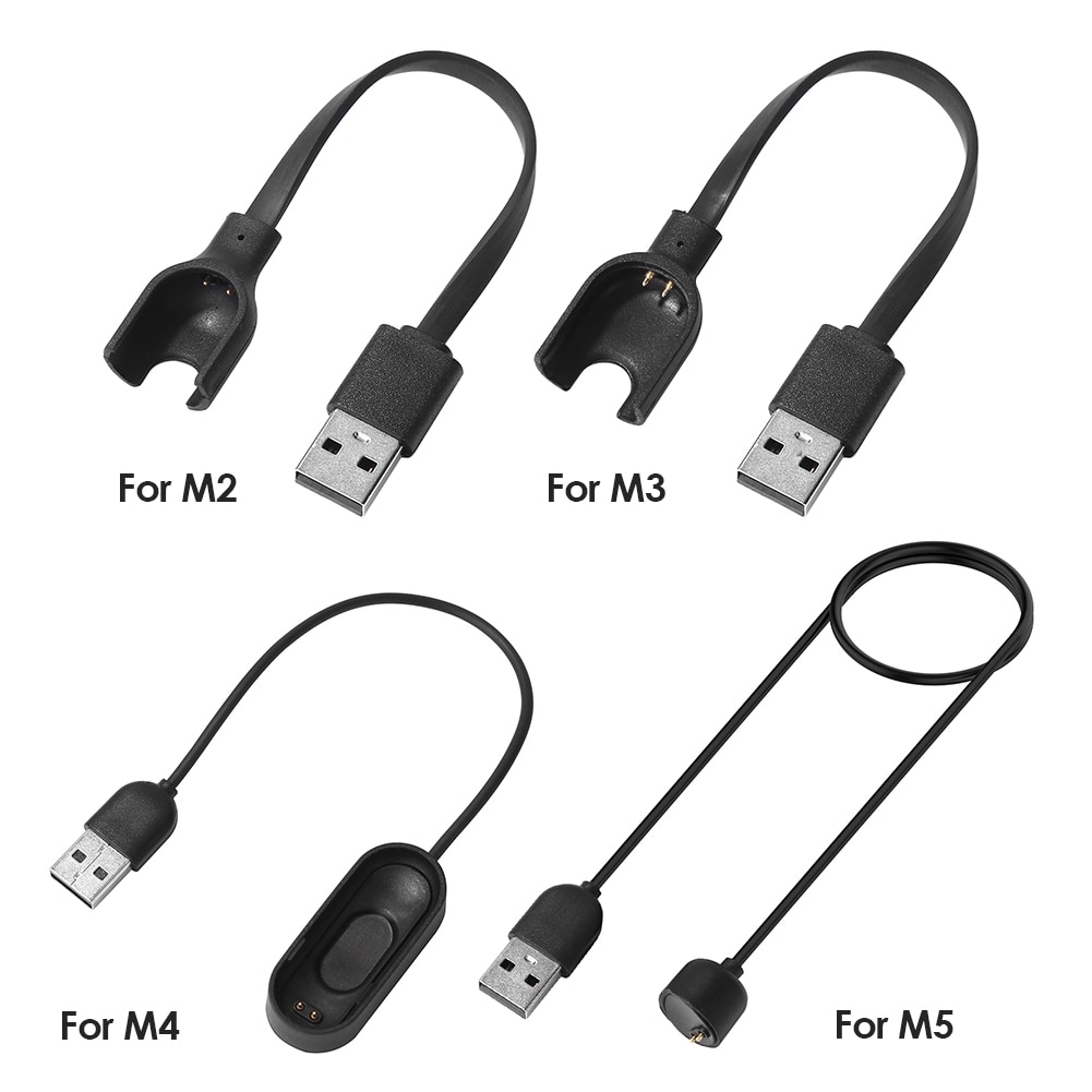 Laders Voor Xiaomi Mi Band 2/3/4/5 Charger Cable Data Cradle Vervanging Dock Opladen Kabel Usb Voor xiaomi Mi Band
