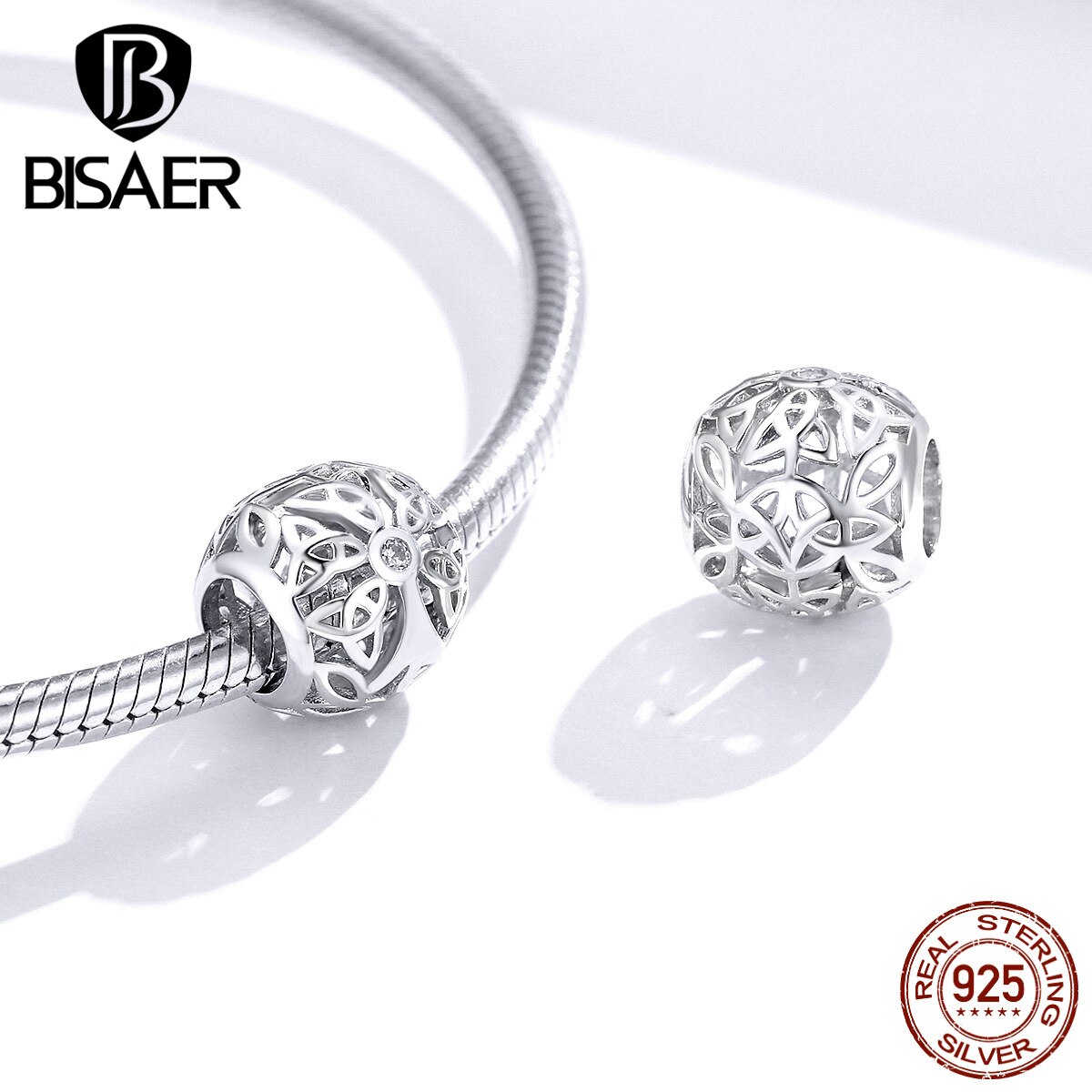 11 Style 925 Sterling Silver World,Daisy,Family,Heart Clear CZ Beads Charm Fit BISAER Bracelet Bangle Silver 925 Jewelry Making