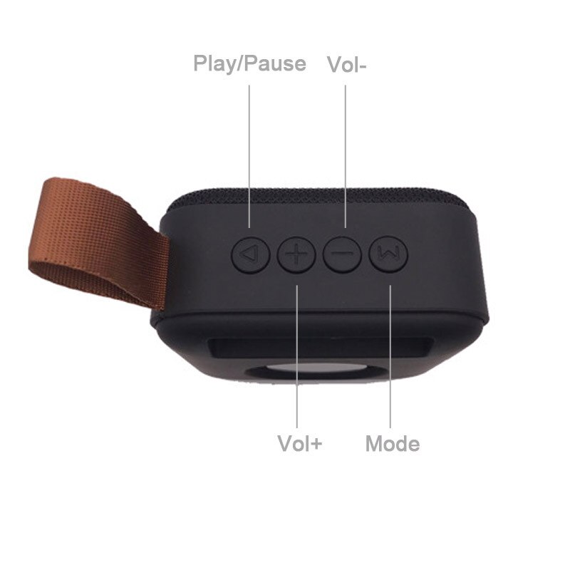 T5 Bluetooth Speaker Draagbare Draadloze Luidspreker Sound Systeem 3D Stereo Muziek Surround Outdoor Speaker Ondersteuning Fm Tfcard