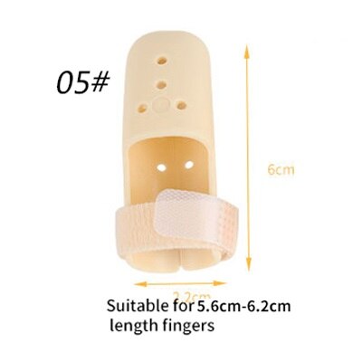 1/2/5Pcs Convenient Adjustable Finger Joint Support Orthosis Finger Fixed Splint Orthodontic Device Protector Finger Care Tool: Type E-1Pcs