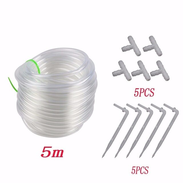 Garden Drip Irrigation Watering System 1/2 Pump Controller Timer System Solar Intelligent Automatic Watering Device for Plants: A