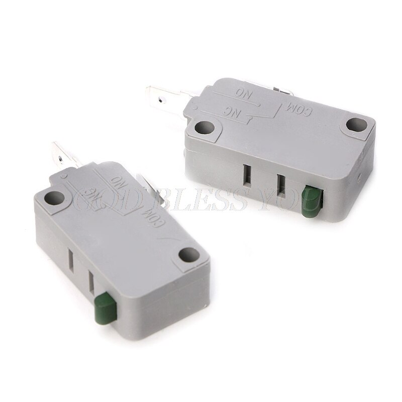 2Pcs KW3A Microwave Oven Door Micro Switch 125V/250V 16A Normally Open Switch