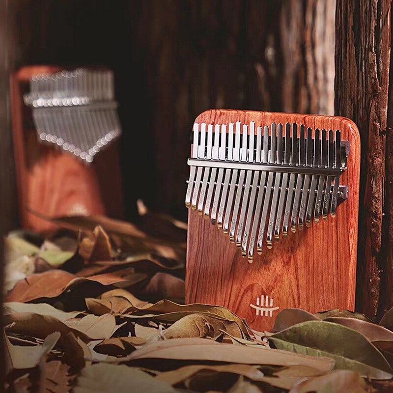 Hluru Kalimba Instrument Duim Piano Zambian Guibourtia Kalimba Mbira Muziekinstrument