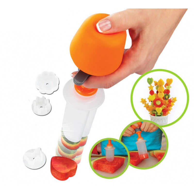 1 Set Fruit Salad Carving Vegetable Fruit Arrangements Smoothie Cake Tools Kitchen Dining Bar Cooking Accessories Supplies