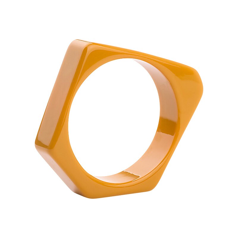 Guanlong marca design geométrico irregular resina pulseira pulseiras puseiras jóias para transporte da gota por atacado: Banhado em Prata