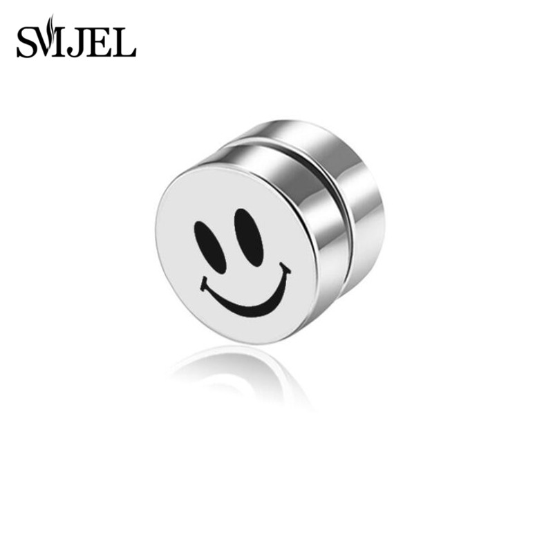 Pendientes Punk con imán fuerte para hombre y mujer, aretes sin perforación, aretes falsos, sin agujero para la oreja, , accesorios de joyería
