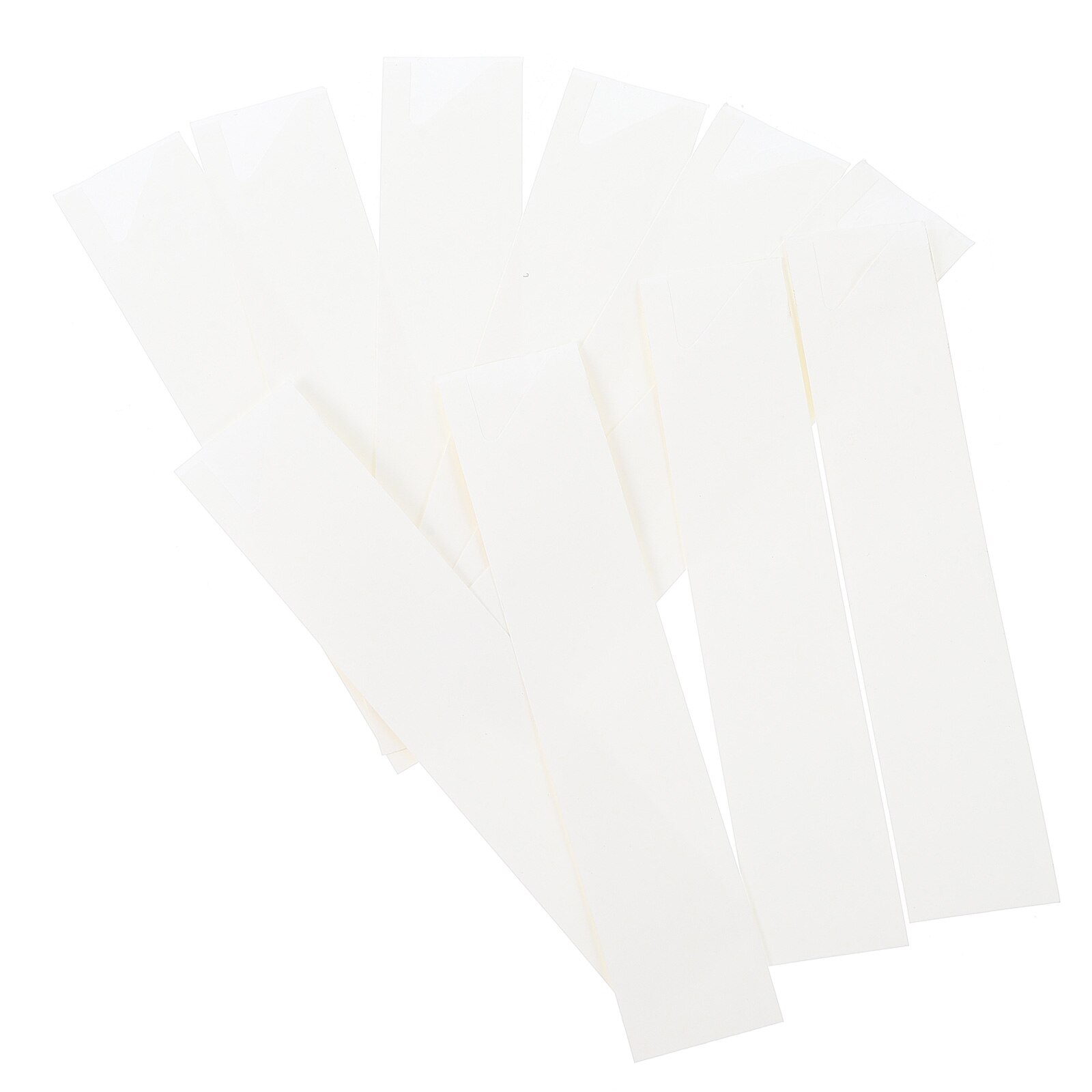 100Stck Einweg Stäbchen Taschen Papier Besteck Verpackung Taschen Hotel Stäbchen Ärmeln: 15X3.1X0.1CM