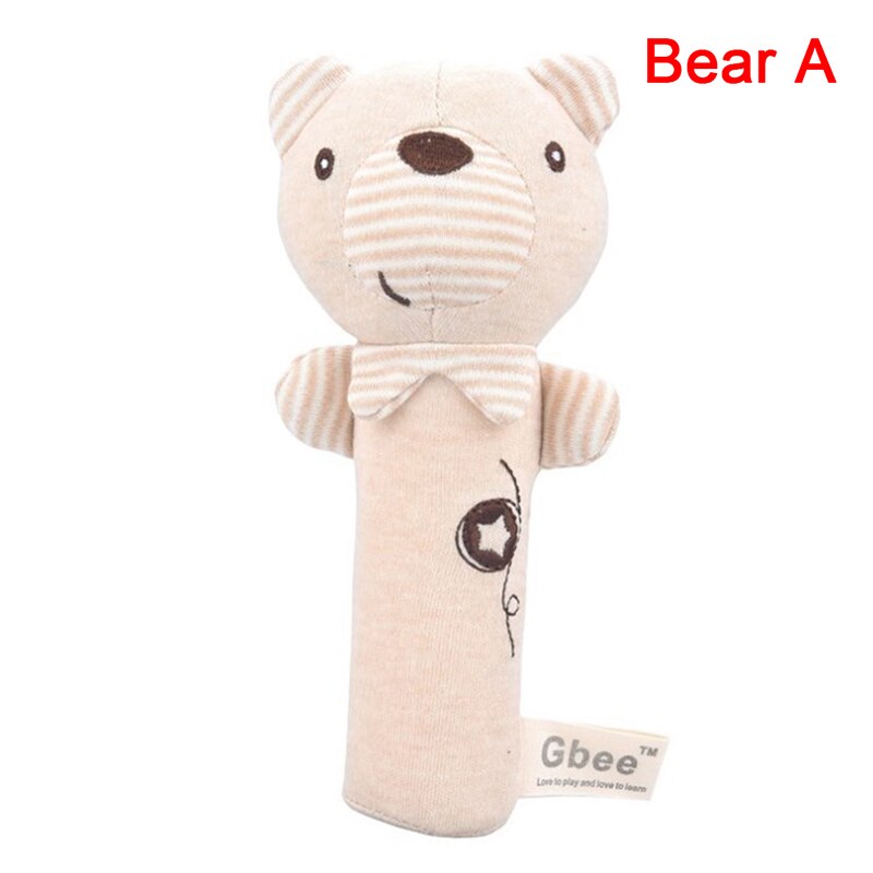 1Pc Baby Rasseln Weiche Karikatur Nette Plüsch Ebene Rasseln Spielzeug Art Pädagogisches Handbells Weiche Kleinkind Baby Komfort Spielzeug: C1