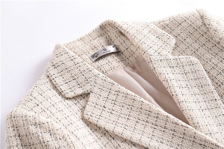 Lauri laki blazer dame office wear blazer jakke vintage sort blazer frakke plus size efterår vinter
