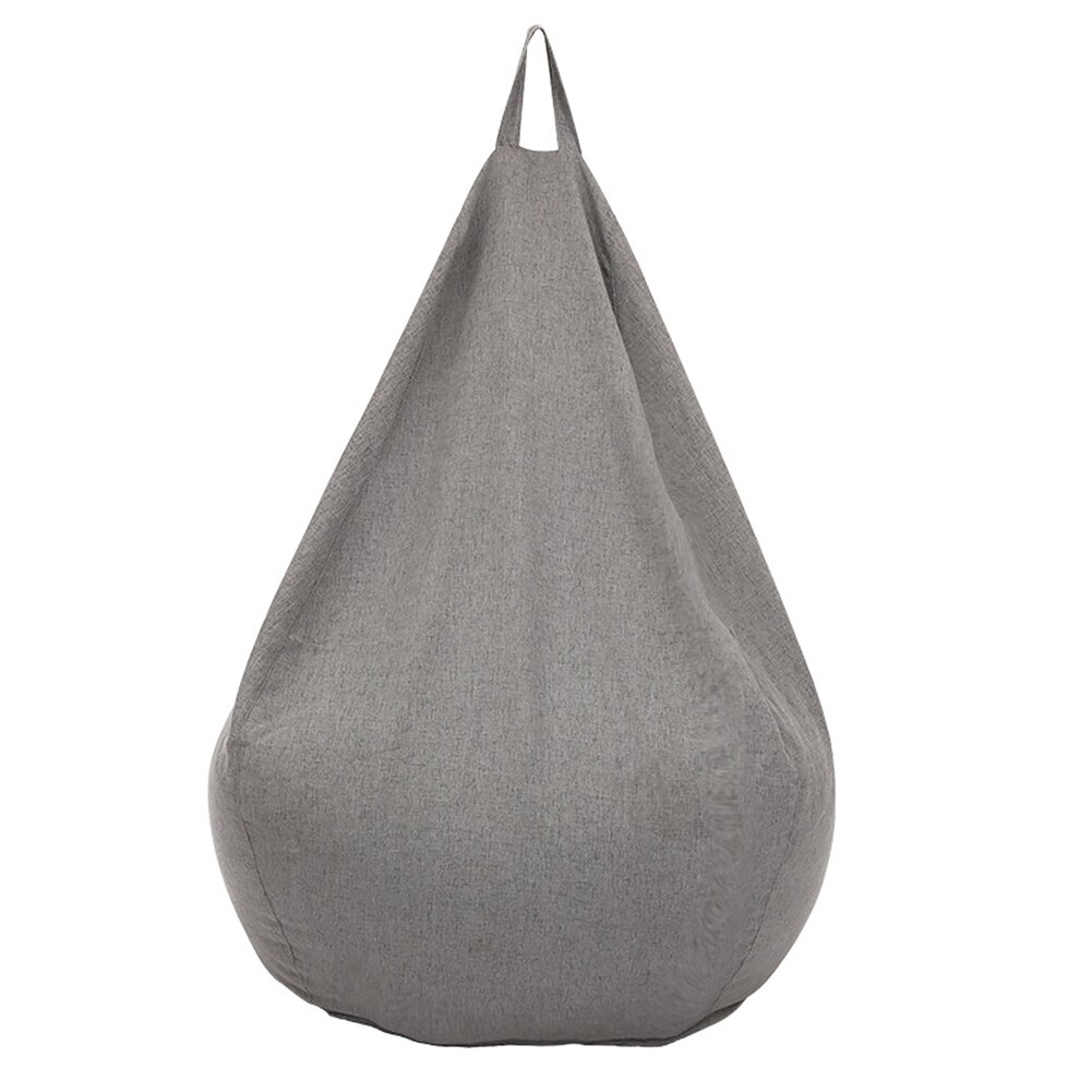 Tatami Lettino Giocattolo Animale Copertina Poltrona A Sacco Sedia da Ufficio A Casa di Mobili Divano non di Riempimento Pigro Farcito Stoccaggio Soggiorno: grigio L