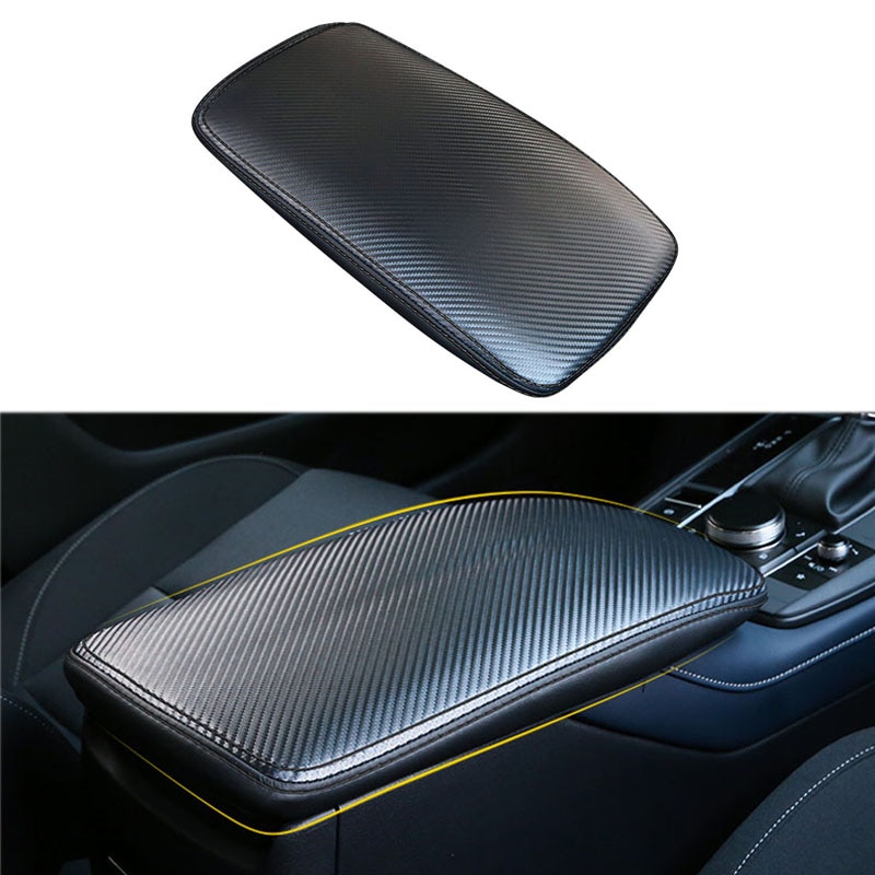 Car Leather Armrest Pad Center Console Arm Rest Seat Box Pad Armrest Seat Protective Pad For Mazda CX30 CX-30