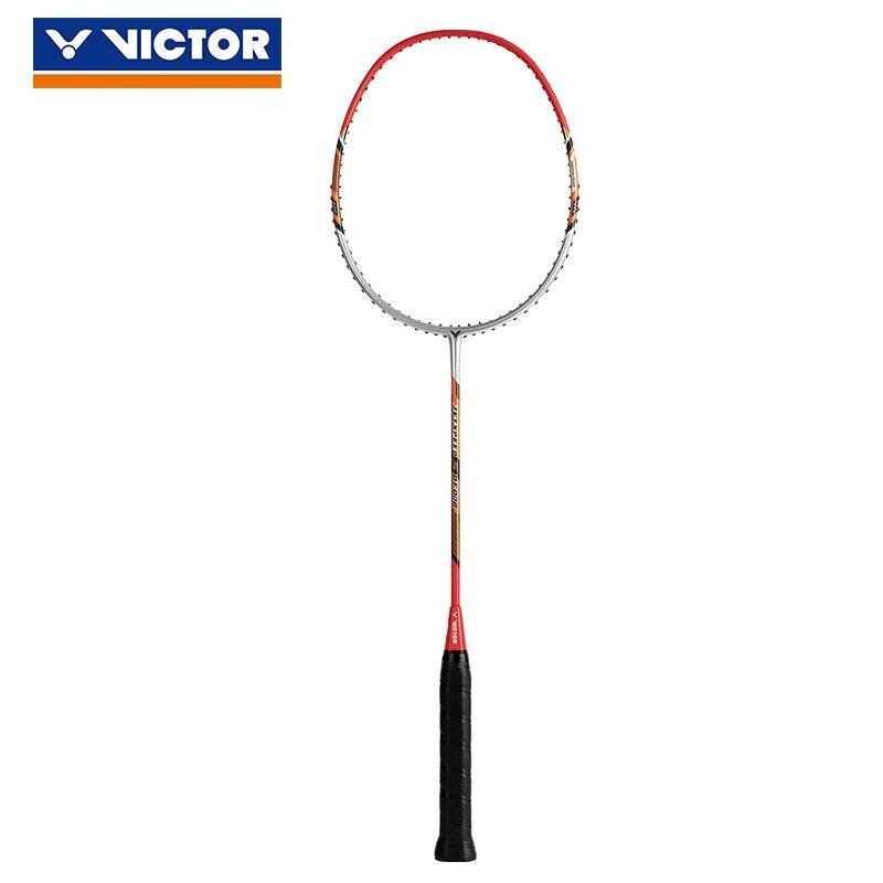 Raquette de Badminton professionnelle d'origine Victor en carbone avec poignée de sac BRS1900 CHA9500 JS DF90 Tk100 HXDF80: JS-DF008