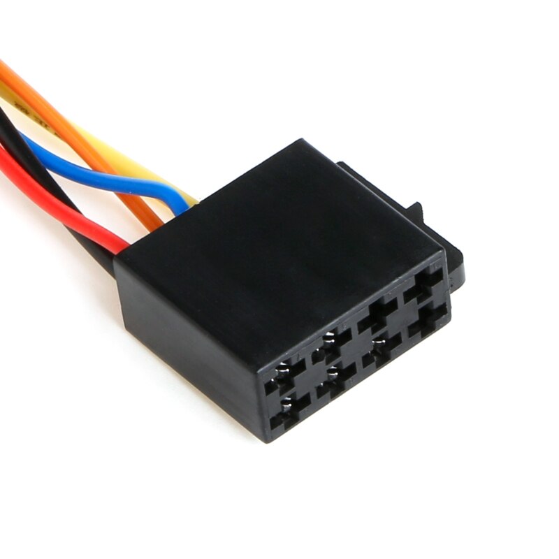Universele Vrouwelijke Iso Kabelboom Autoradio Adapter Connector Draad Plug Kit E7CA