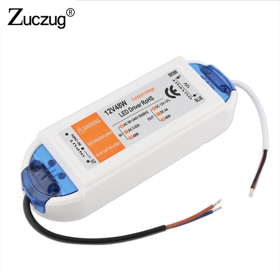 Adaptateur d'alimentation pour lampe Led, pilote d'alimentation 100 V à 12V 18W 36W 72W 220 W, transformateur d'éclairage lumière Led V