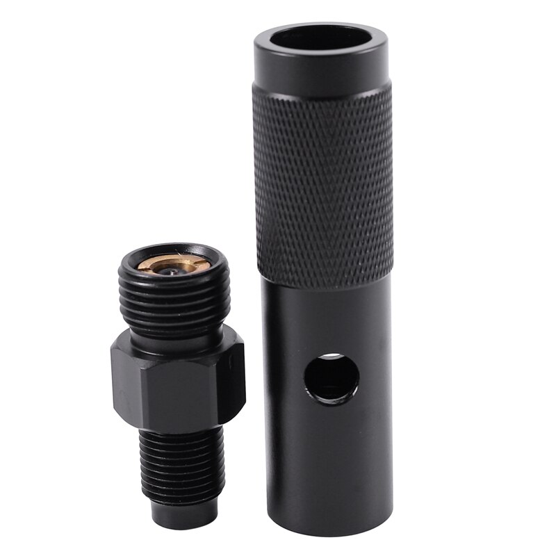Shgo  -12g co2 patron adapter opsætning med 88g flaske gevind til luft adapter