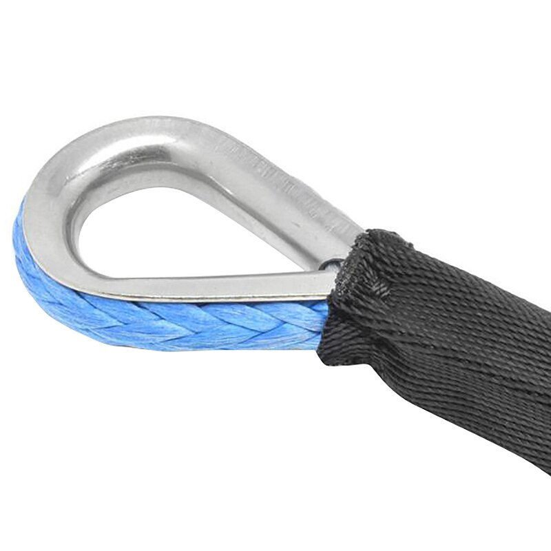 7700 kg elektrisk vinsj tau nylon tau høyfast fibertau 6 mmx 15m bil tilhenger tau tilhenger belte