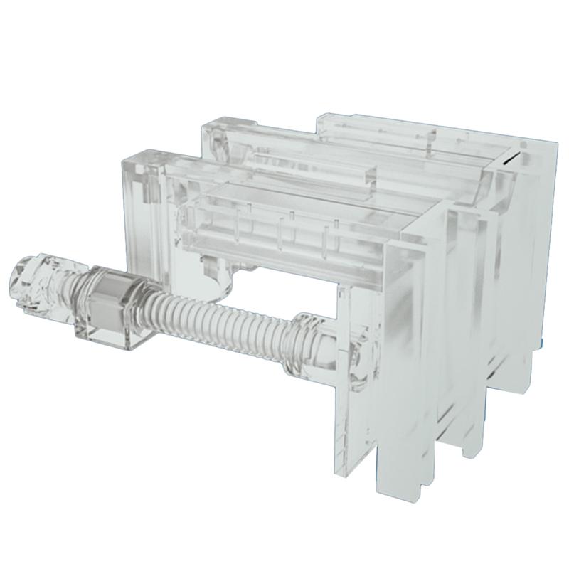 Multifunktions transparent Acryl Filter Einlass Auslauf Rohr Klemme Aquarium Rohr Halfter Fisch Panzer Rohr fest Clip