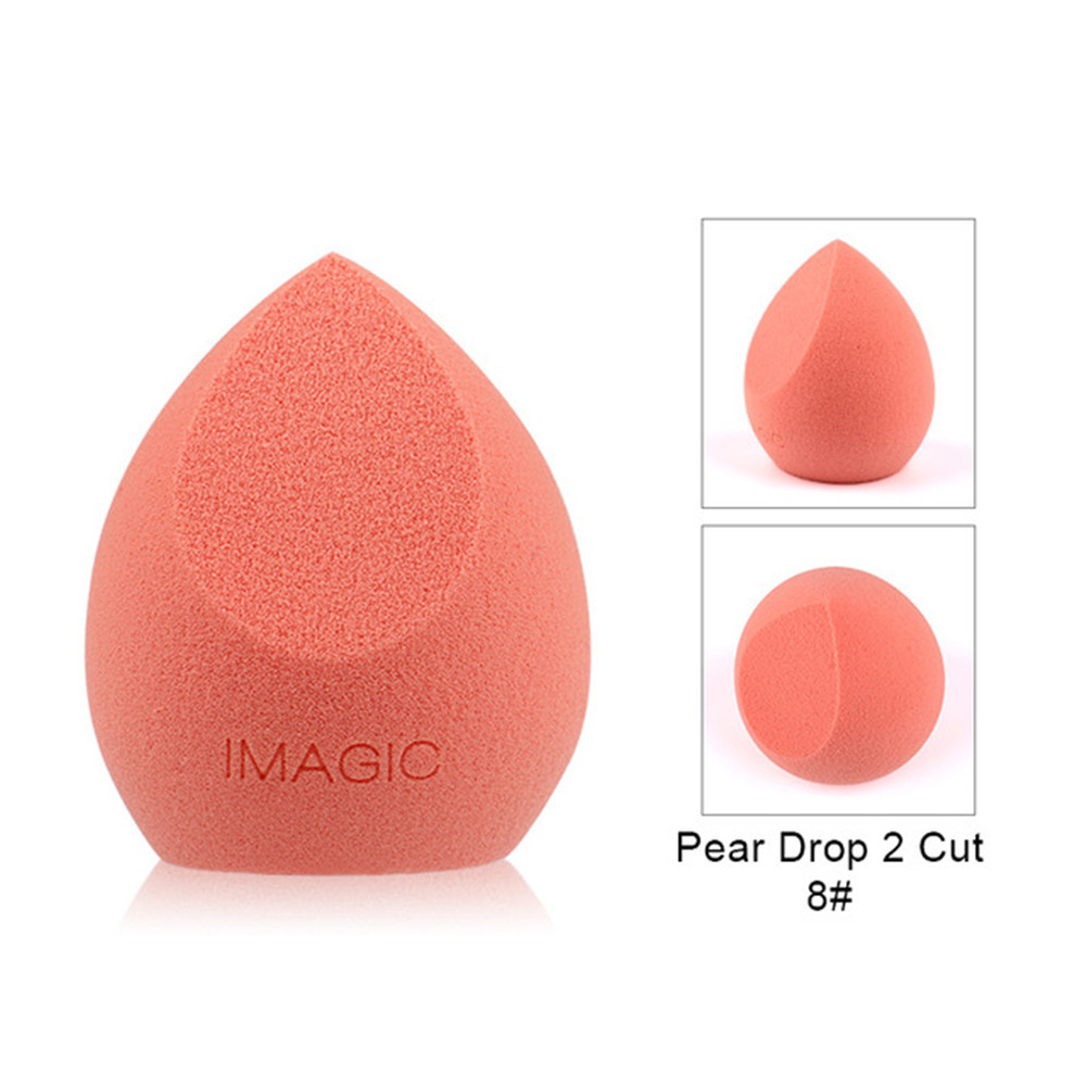 Smooth Wet &amp; Dry Dual Use Cosmetic Puff Foundation Blender Makeup Sponge Powder Puff Women Beauty Tool: 08