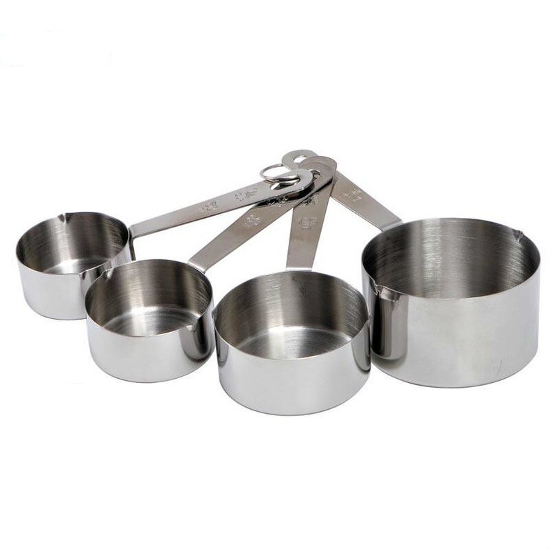 Stainless steel measuring cup kitchen measuring spoon ladle baking tea coffee kitchen accessories measuring set MJ1110: B1