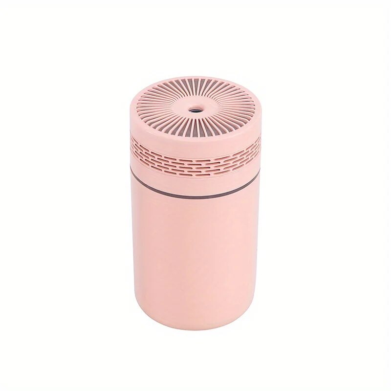 Humidificador de aire portátil para coche, minihumidificador de niebla con luz LED, alimentado por USB, difusor de aceite esencial para dormitorio y viaje, 250ML