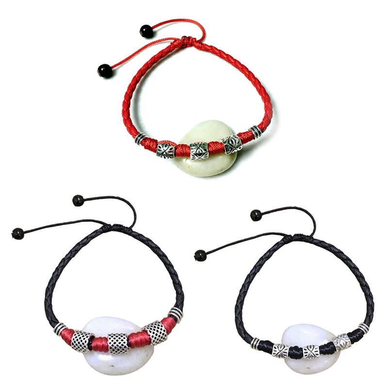 High section-Hand-woven Leather Rope Bracelet Anklet For Men Women's Couple Feet Jewelry Retro Personality Ankle Ornaments