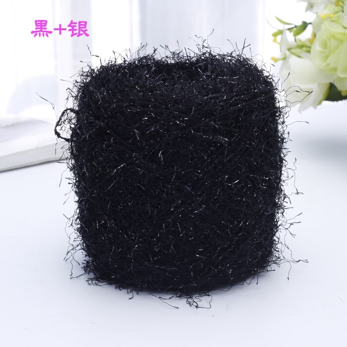 100g Plush Yarn Mutlicolor Hand Crochet Line Thread Yarns Knitting Sew Yarn Thread Needle Work: green