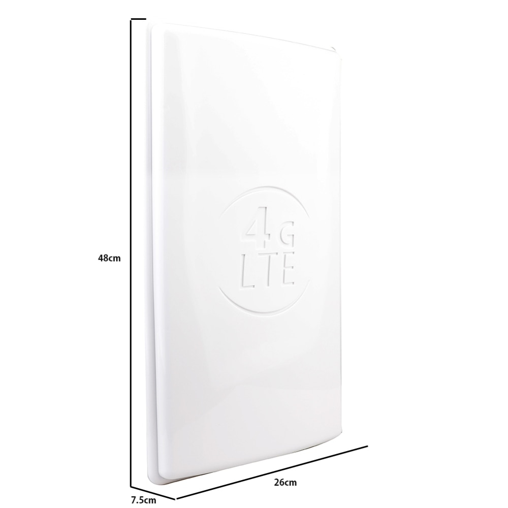 24dBi 4G LTE MIMO Outdoor Antenne LTE Dual Polarisation Panel Externe Antenne Doppel SMA Stecker Für Huawei 4G Router