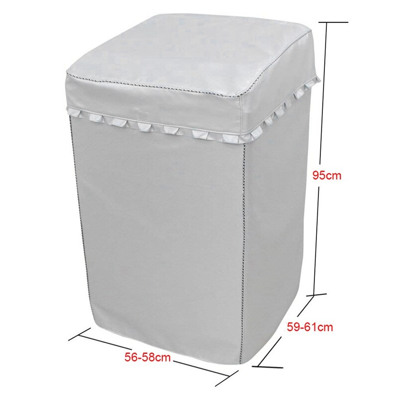 Portable Washing Machine Cover,Top Load Washer Dryer Cover,Waterproof for Fully-Automatic/Wheel Washing Machine