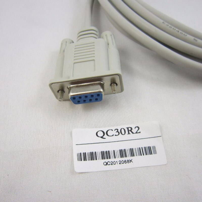 Serial Cable QC30R2 Suitable RS232 Q Series PLC Programming Data Cable DB9 9pin Female Round DB 8 pin