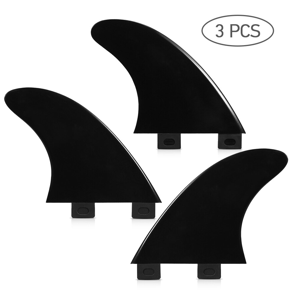 3 de  / 2 ailerons de surf fcs, propulseurs, fibre de verre, nylon, gl/gx  / m5 / g5 pour bateaux de surf