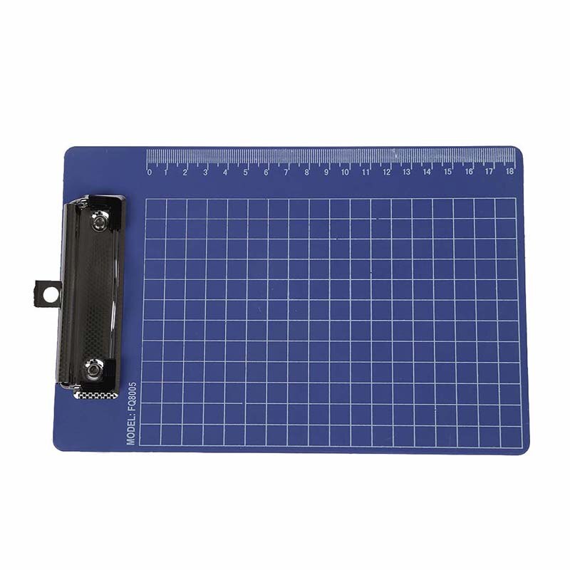 Pad Clip Houder Map Plastic Klembord Blauw Paars Voor Papier A5