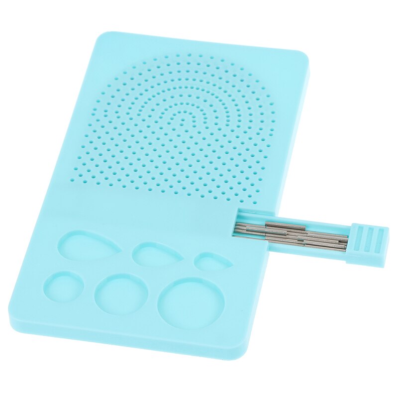 Latest Needle Plate Paper Folding 20 Roots DIY Paper Quilling Tool Grid Guide Handmade Paper Craft Tool: Blue