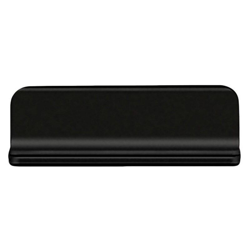 Verstelbare Laptop Stand Accessoires Notebook Houder Lichtmetalen Verticale Opslag Boek Tablet Staan Voor Macbook Pro Air Ipad Dell: Black